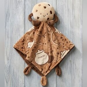 NEW Mary Meyer Chocolate Chip Cookie Plush Lovey Security Blanket
